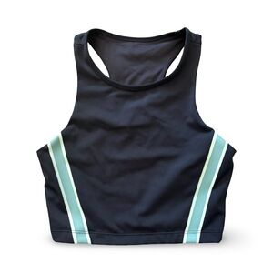 Women's JOYLAB Blue Compression Tank Top Crop Top Size XS